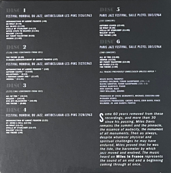 Miles In France 1963 & 1964 | Miles Davis Quintet