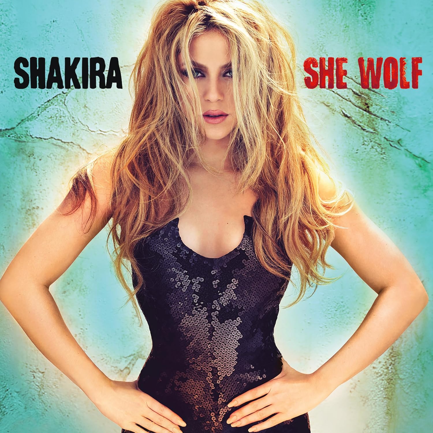 She Wolf (Sea Glass with Turquoise Swirls Vinyl) | Shakira - 1 | YEO