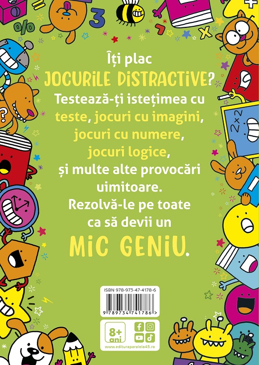 Micile genii .Jocuri distractive | Gareth Moore