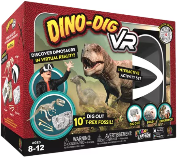 Set interactiv - Descopera dinozaurii in realitate virtuala | Abacus - 4 | YEO