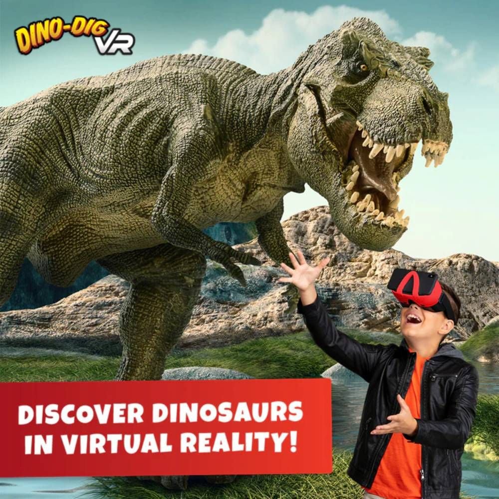 Set interactiv - Descopera dinozaurii in realitate virtuala | Abacus - 3 | YEO