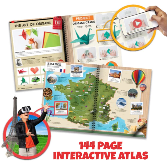 Atlas VR Interactiv - Exploreaza lumea prin realitate virtuala | Abacus