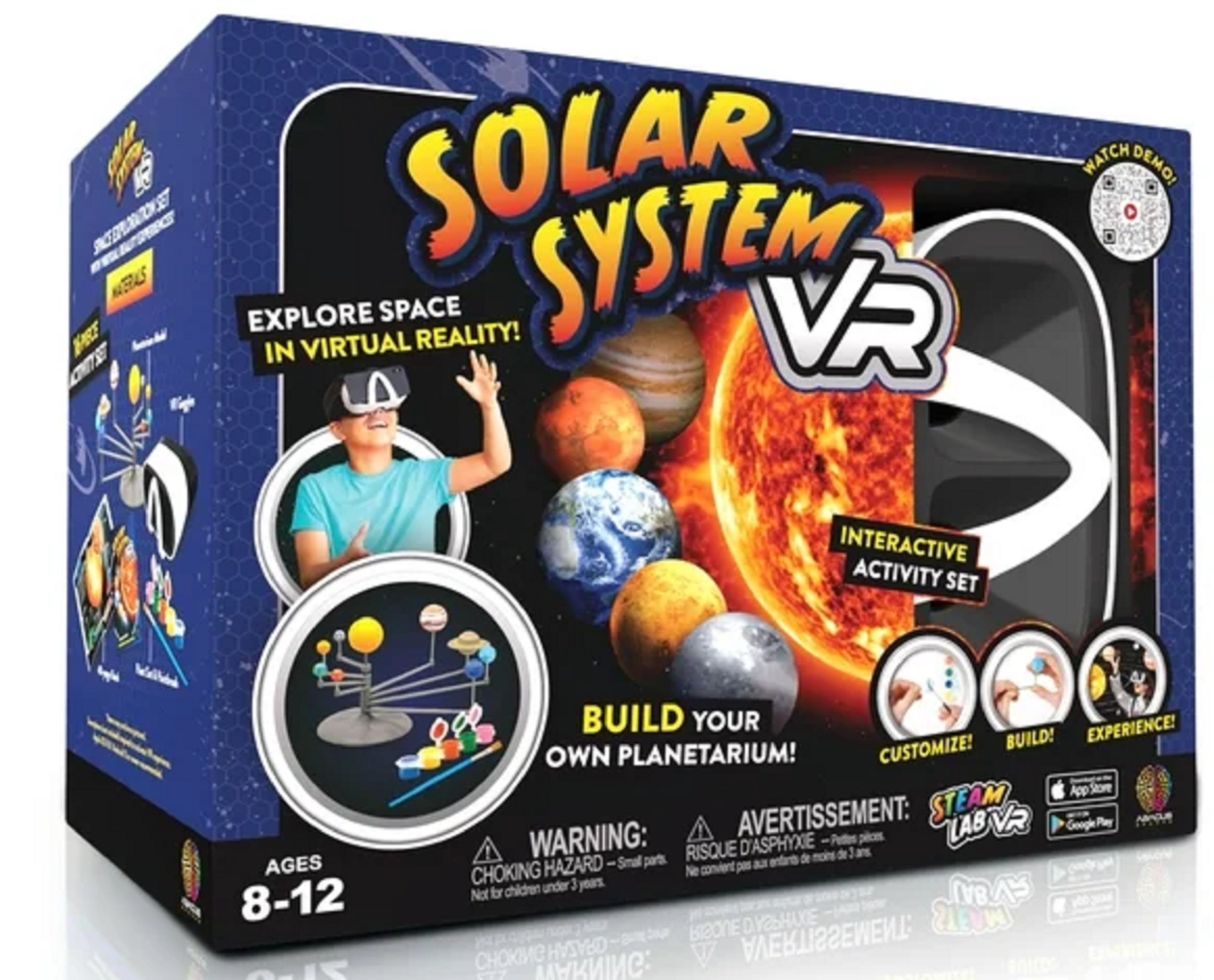 Kit interactiv - STEAM - Exploreaza Sistemul Solar in realitatea virtuala | Abacus - 3 | YEO