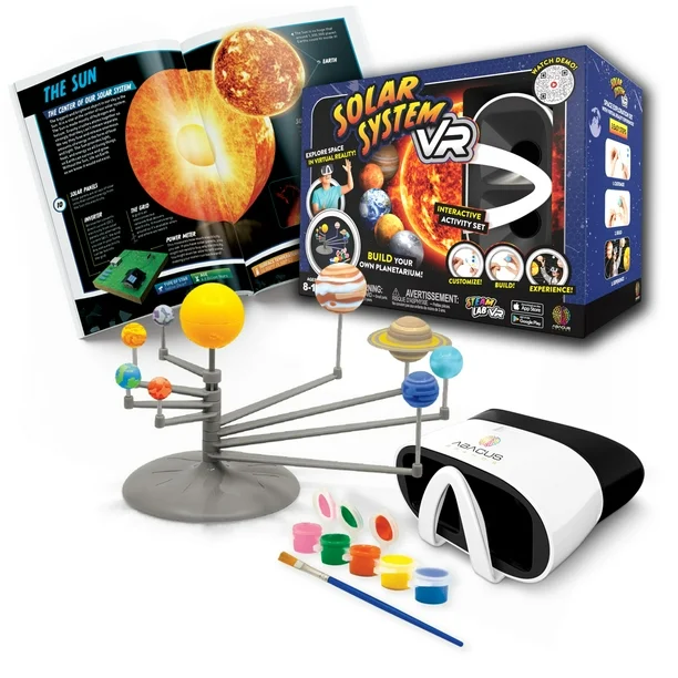 Kit interactiv - STEAM - Exploreaza Sistemul Solar in realitatea virtuala | Abacus - 2 | YEO