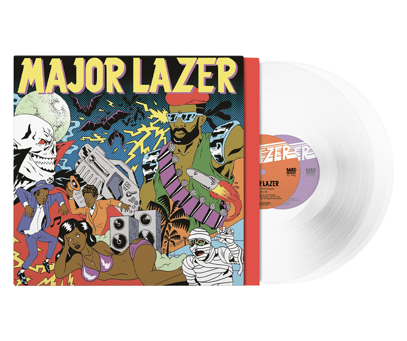 Guns Don\'t Kill People... Lazers Do (Crystal Clear Vinyl) | Major Lazer