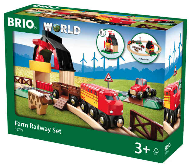 Set de joaca - Farm Railway | Brio - 5 | YEO