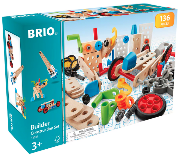 Set de constructie - Builder Box (136 piese) | Brio - 2 | YEO