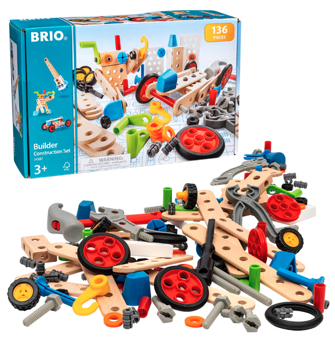 Set de constructie - Builder Box (136 piese) | Brio