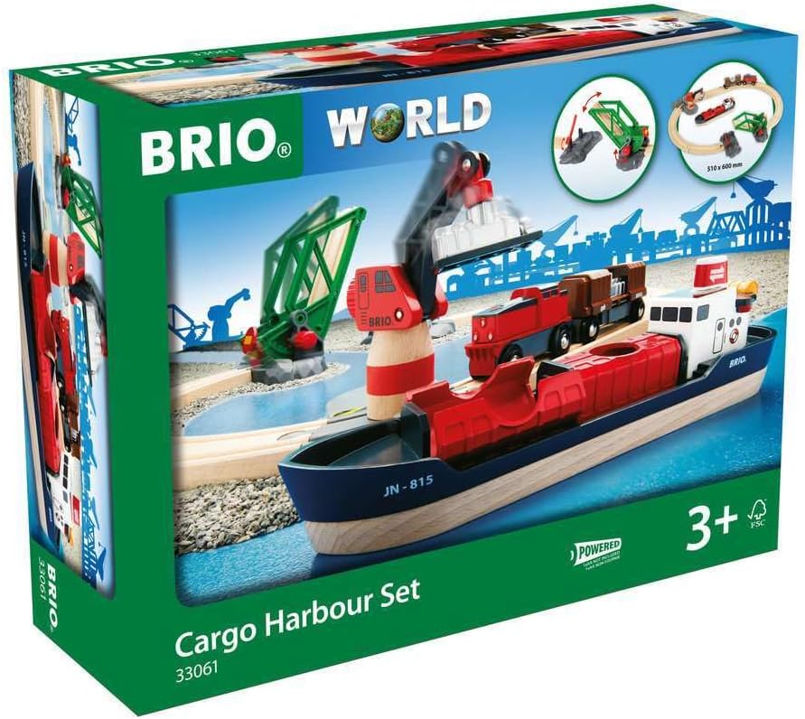 Set de joaca - BRIO World - Cargo Harbour Set | Brio - 9 | YEO