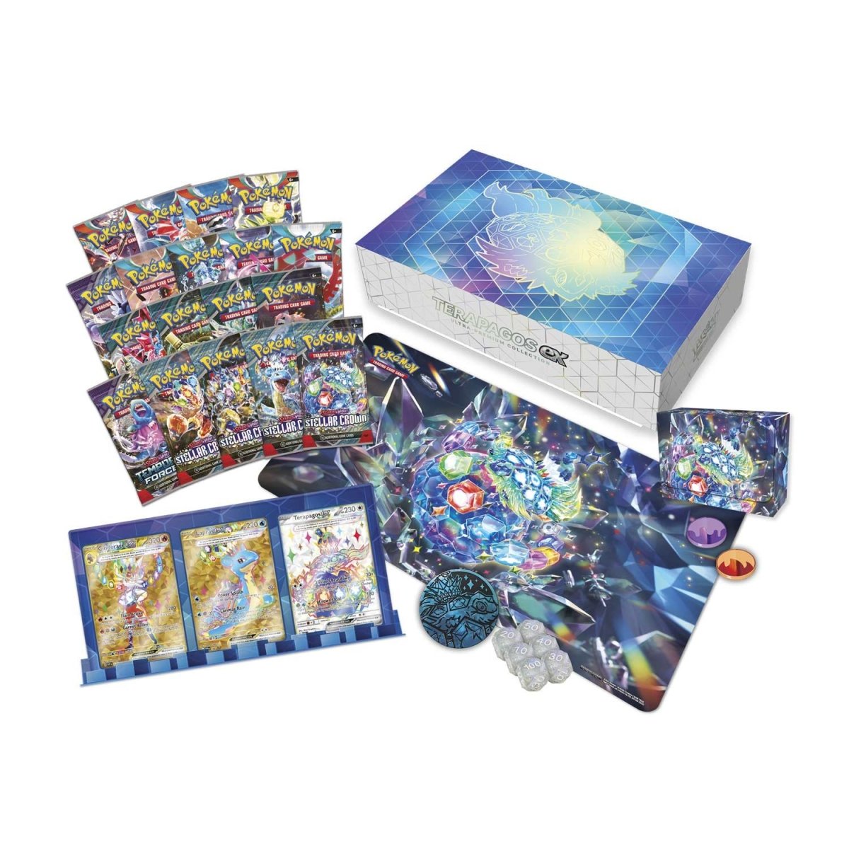 Pokemon TCG - Terapagos EX - Ultra Premium Collection | The Pokemon Company