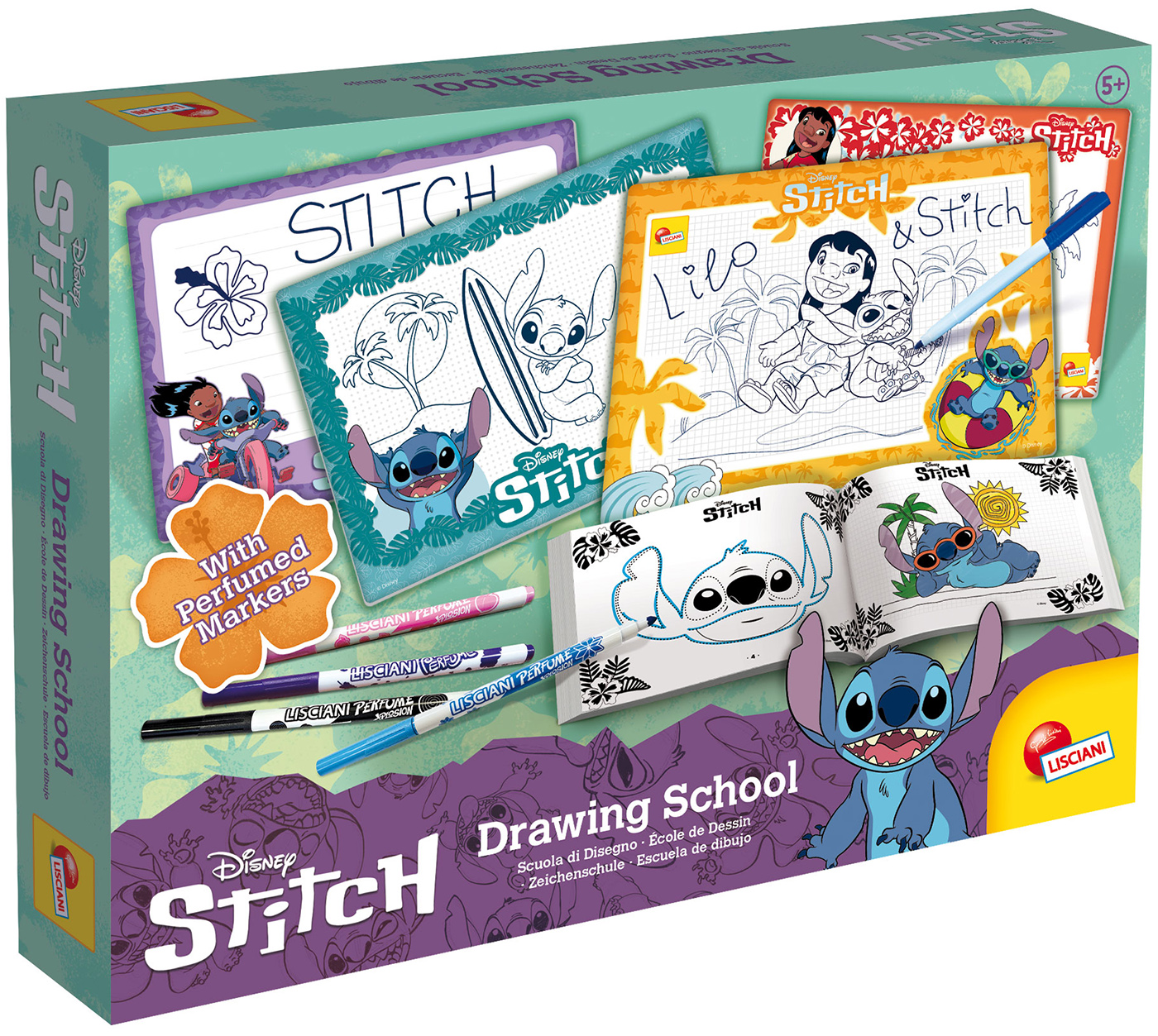 Set creativ - Drawing School | Lisciani - 3 | YEO