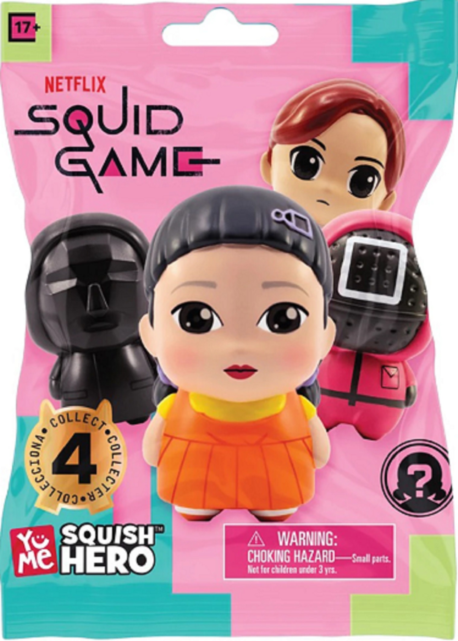 Figurina surpriza - Squid Game - Squish Hero - Mai multe modele - Pret pe bucata | Yume - 5 | YEO