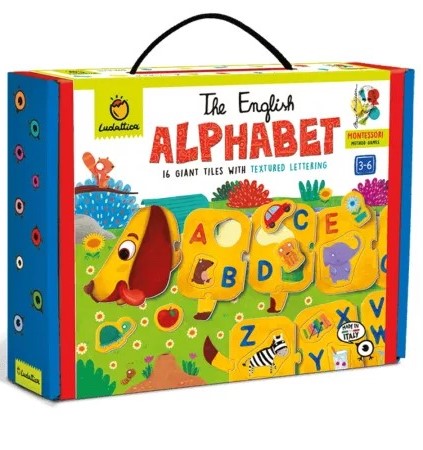 Puzzle educativ - The English Alphabet - Montessori | Ludattica - 1 | YEO