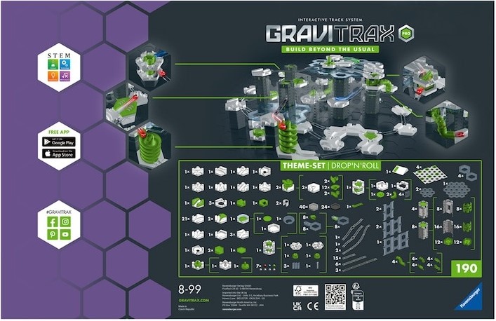 Joc de constructie - GraviTrax Pro - Drop'n'Roll | Ravensburger