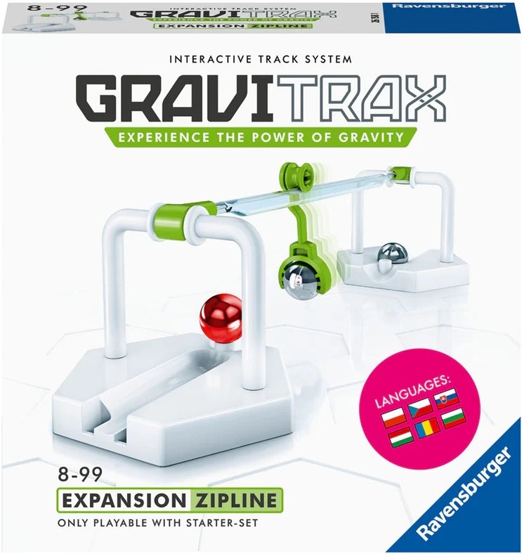 Joc de constructie - GraviTrax - Zipline Expansion | Ravensburger - 2 | YEO