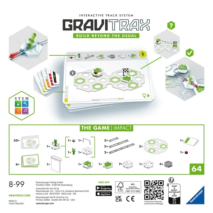 Joc de constructie - GraviTrax - The Game Impact | Ravensburger