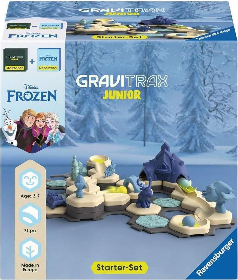 Joc de constructie - GraviTrax Junior - Set de baza Frozen | Ravensburger - 5 | YEO