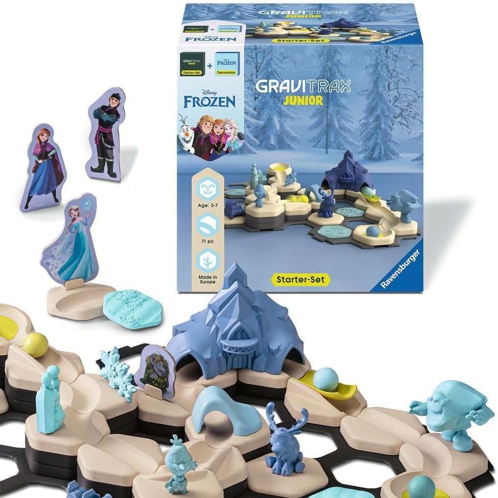 Joc de constructie - GraviTrax Junior - Set de baza Frozen | Ravensburger - 2 | YEO