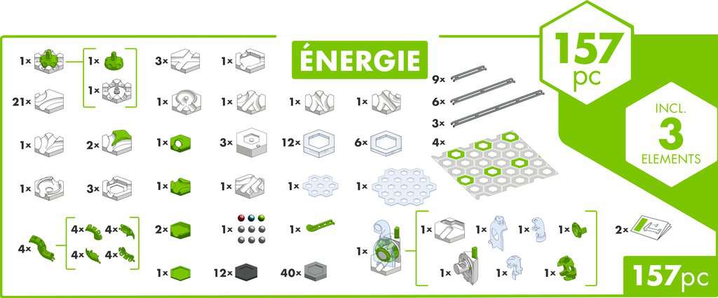 Joc de constructie - GraviTrax - Action-Set Energy - Set de baza Flux | Ravensburger - 4 | YEO