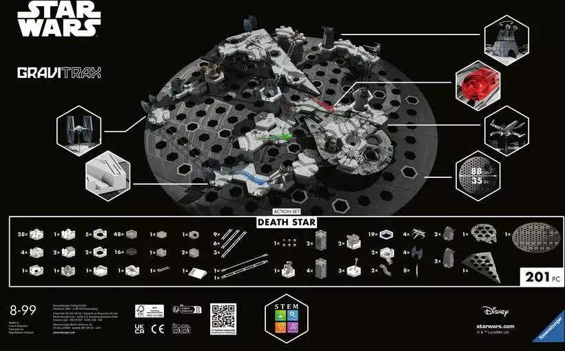 Set constructie - GraviTrax - Death Star Action Starter | Ravensburger - 1 | YEO