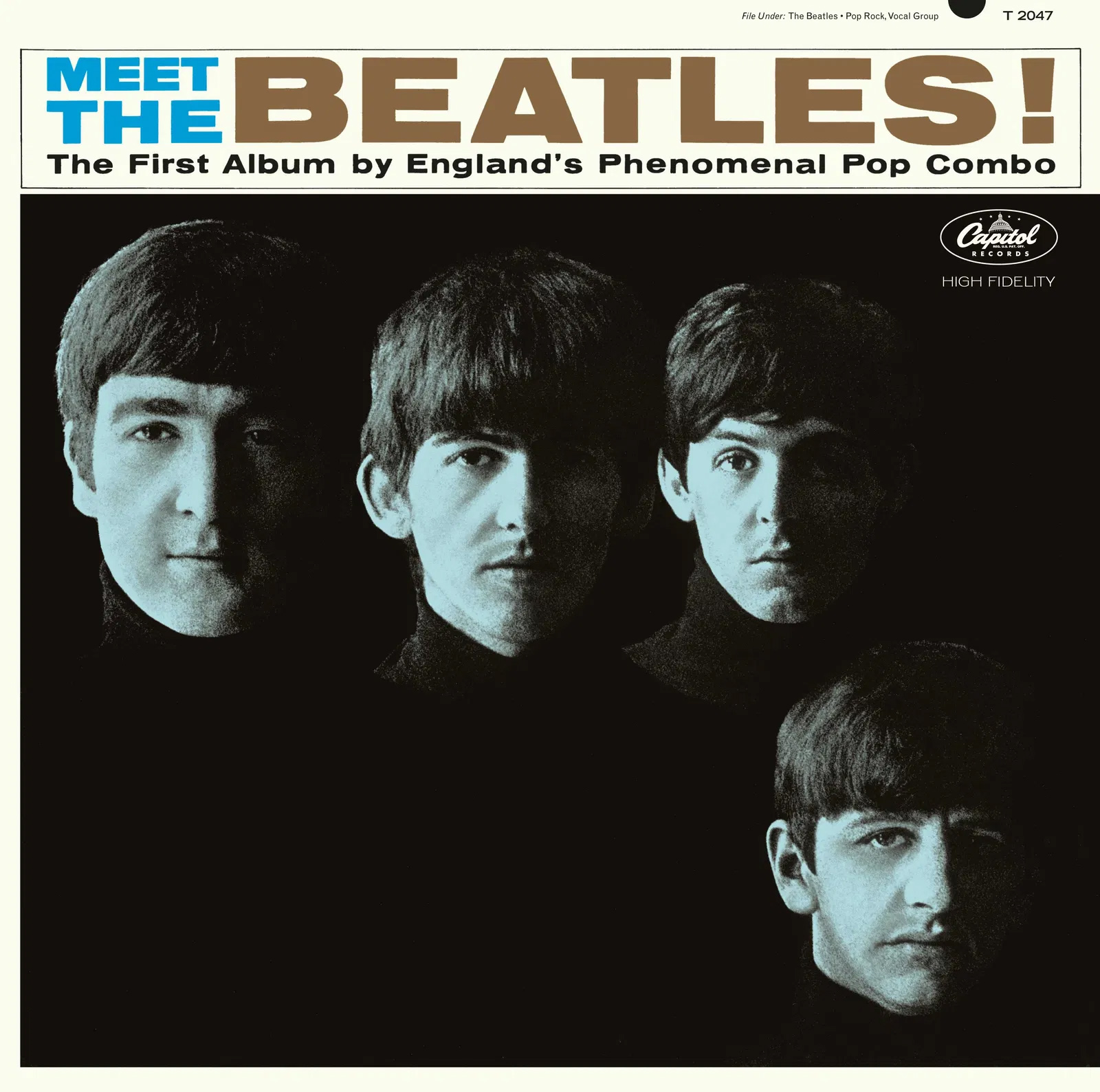 Meet The Beatles (Opaque Blue Vinyl) | The Beatles - 1 | YEO