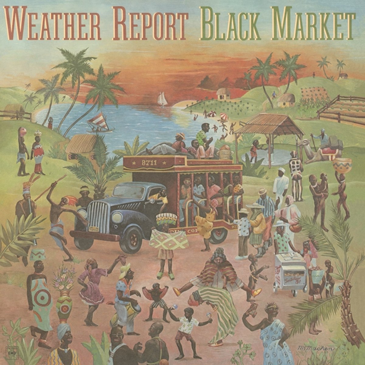 Black Market - Flaming Coloured Vinyl | Weather Report - 1 | YEO