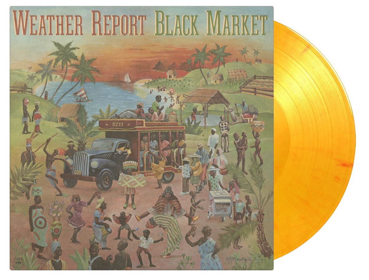 Black Market - Flaming Coloured Vinyl | Weather Report