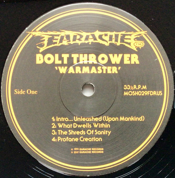 Warmaster - Vinyl | Bolt Thrower