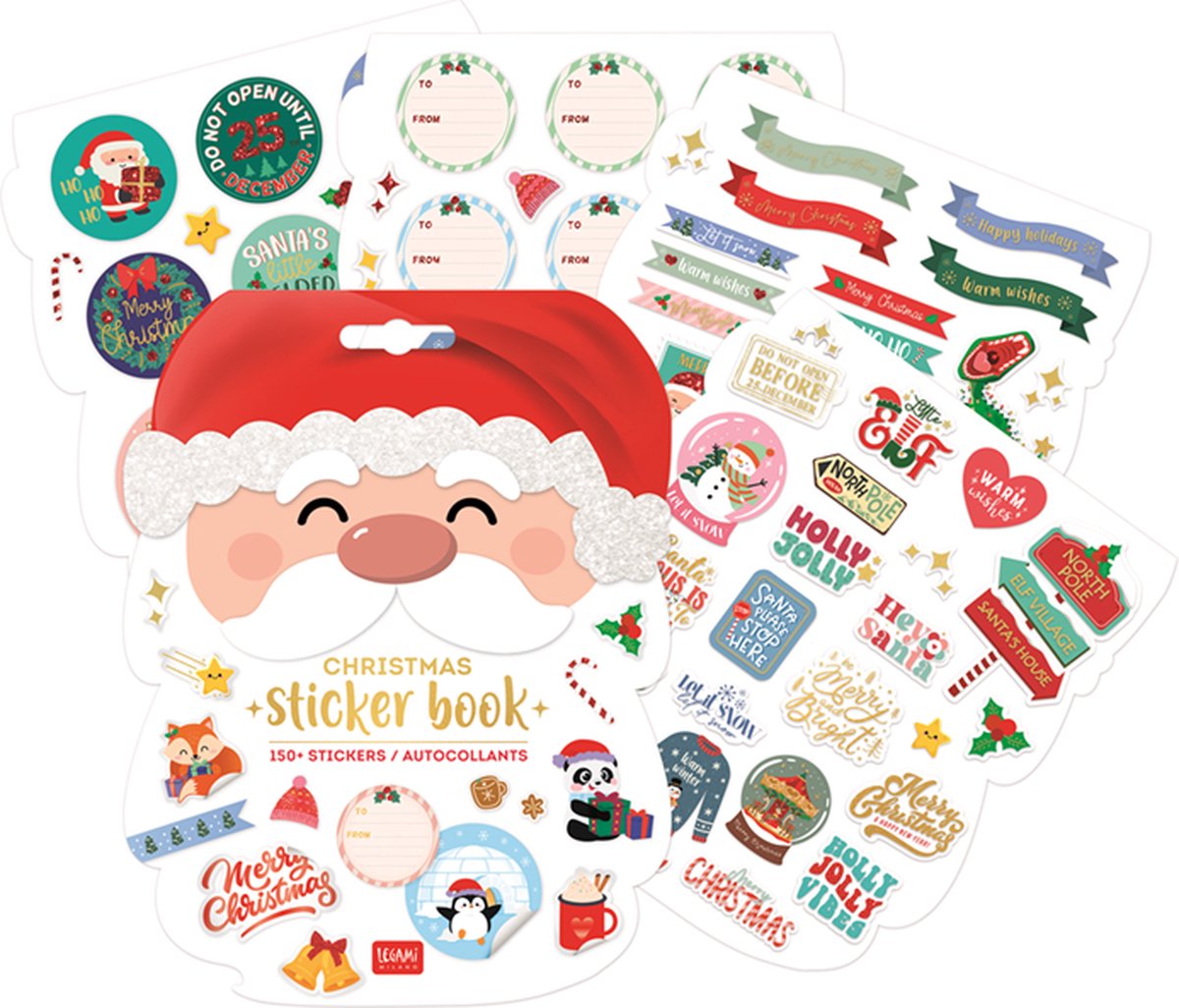 Set 150 stickers - Santa Claus | Legami