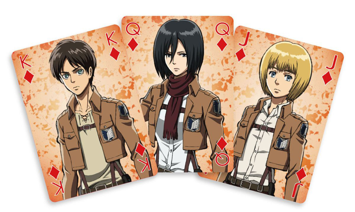 Carti de joc - Attack On Titan - French Hand | Sakami Merchandise