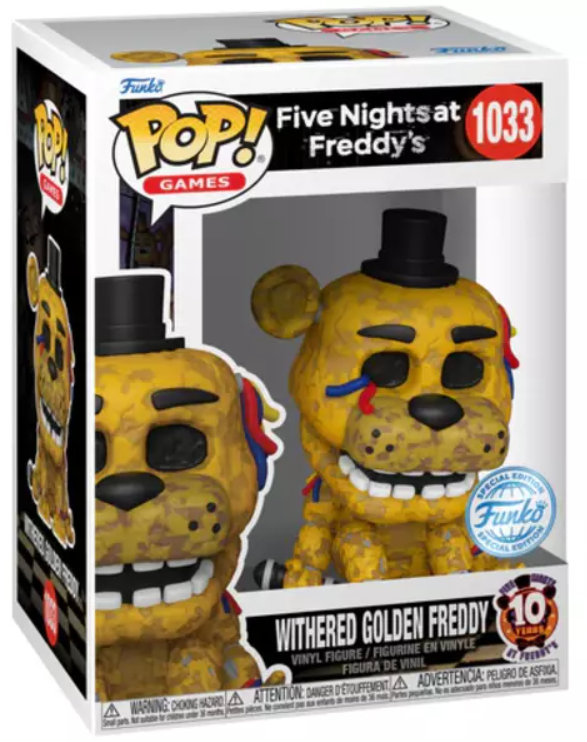 Figurina - Funko Pop Games - Withered Golden Freddy | Funko - 1 | YEO