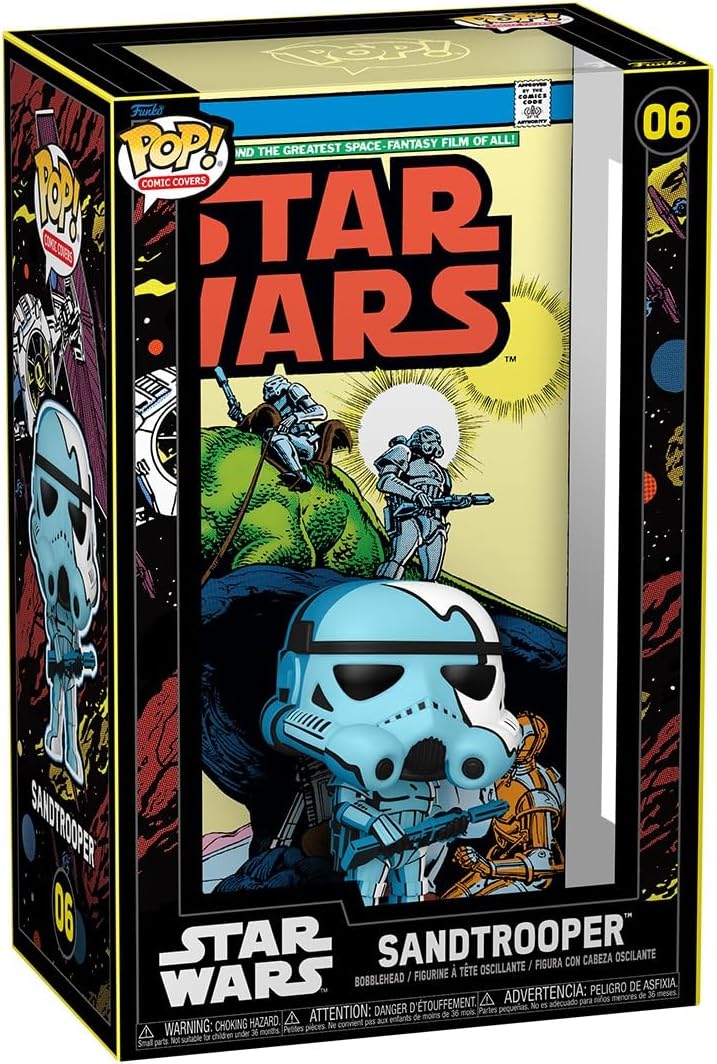 Figurina - Pop! Comic Cover: Star Wars (1977) #31: Stormtrooper | Funko - 1 | YEO