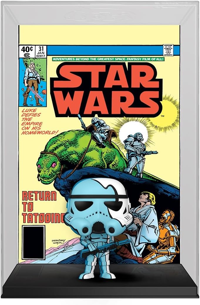 Figurina - Pop! Comic Cover: Star Wars (1977) #31: Stormtrooper | Funko