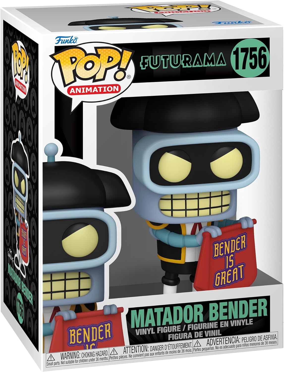 Figurina - Pop! Futurama: Matador Bender | Funko - 1 | YEO