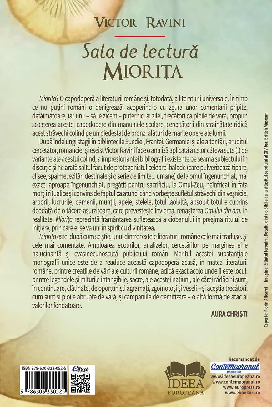 Sala de lectura Miorita | Victor Ravini