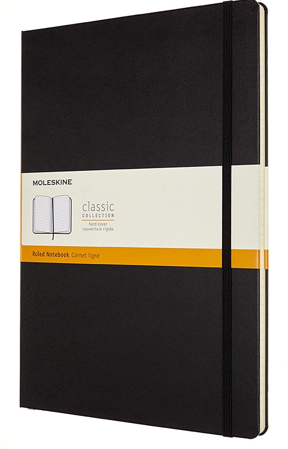 Carnet - Moleskine Classic Ruled Paper Notebook - Hard Cover - Black | Moleskine