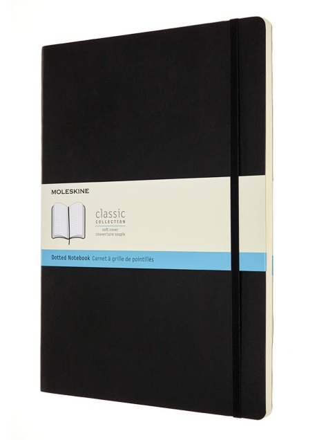 Carnet - Moleskine Classic - A4, Soft Cover, Dotted - Black | Moleskine - 4 | YEO