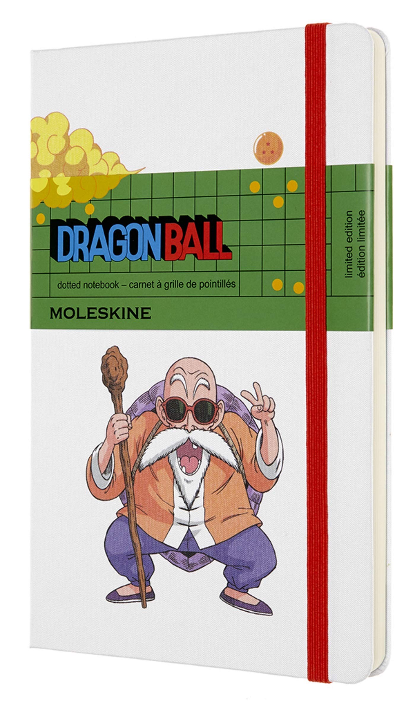 Carnet - Moleskine Limited Edition - Large, Hard Cover, Dotted- Dragonball - Master Roshi | Moleskine - 5 | YEO