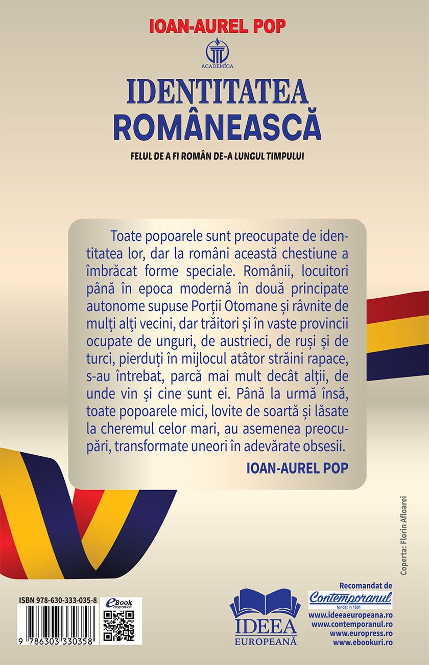 Identitatea romaneasca | Ioan-Aurel Pop