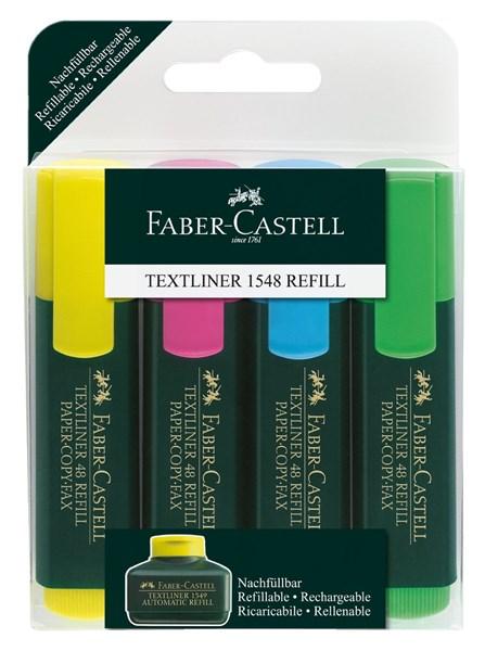 Textmarker Faber-Castell - set 4 culori | Faber-Castell