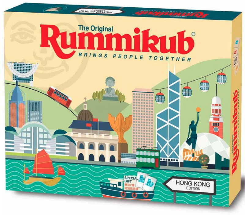 Joc de societate - Rummikub - Hong Kong | TM Toys