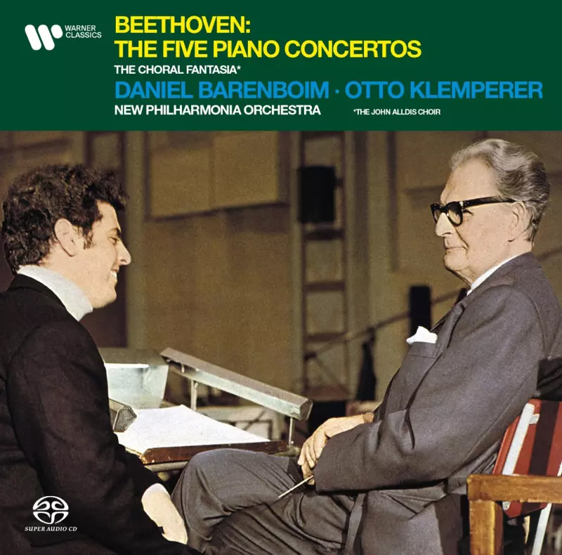 Beethoven: The Five Piano Concertos / The Choral Fantasia | Daniel Barenboim, New Philharmonia Orchestra, Otto Klemperer