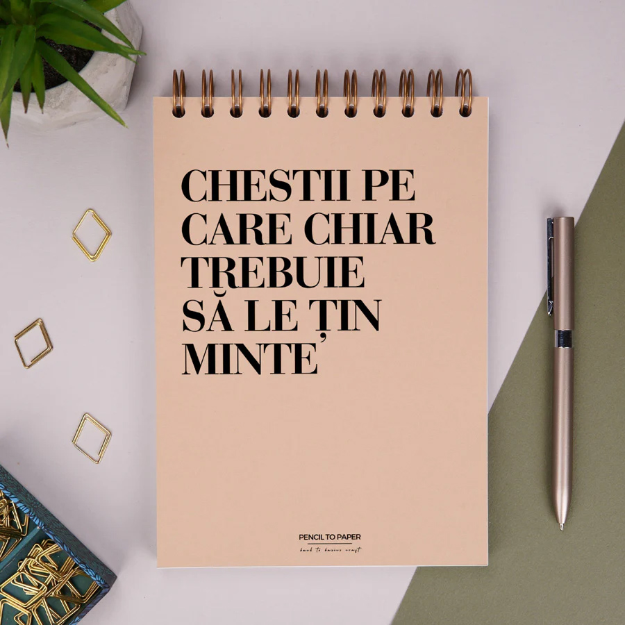 Carnet - Chestii de tinut minte | WonderStore - 4 | YEO