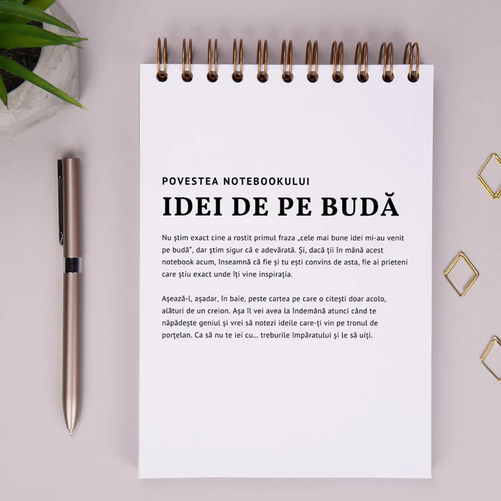 Carnet - Idei de pe buda | WonderStore