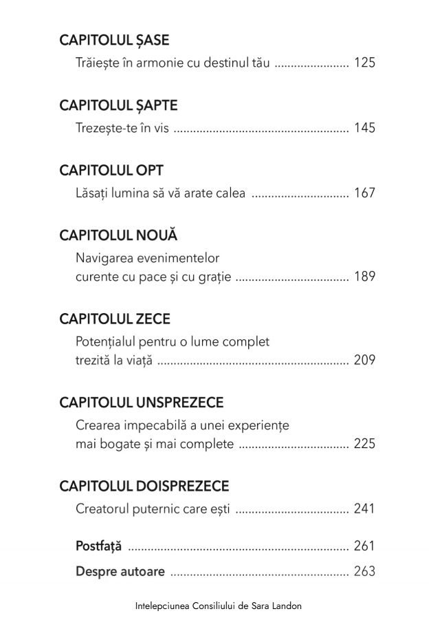 Intelepciunea Consiliului | Sara Landon - 1 | YEO