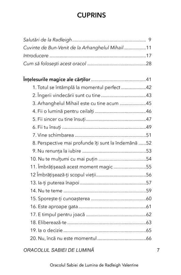 Oracolul Sabiei de Lumina | Radleigh Valentine - 1 | YEO