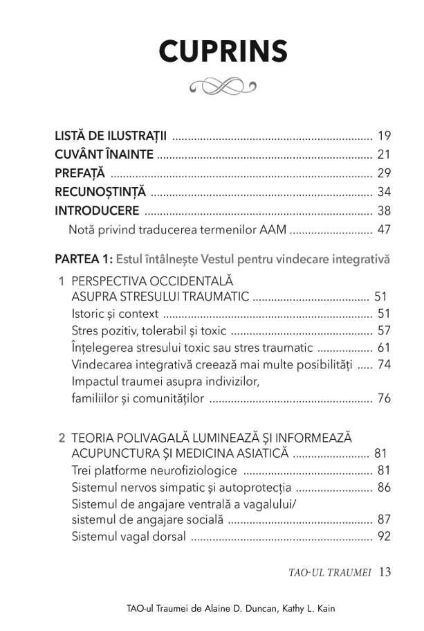 TAO-ul Traumei | Alaine D. Duncan, Kathy L. Kain