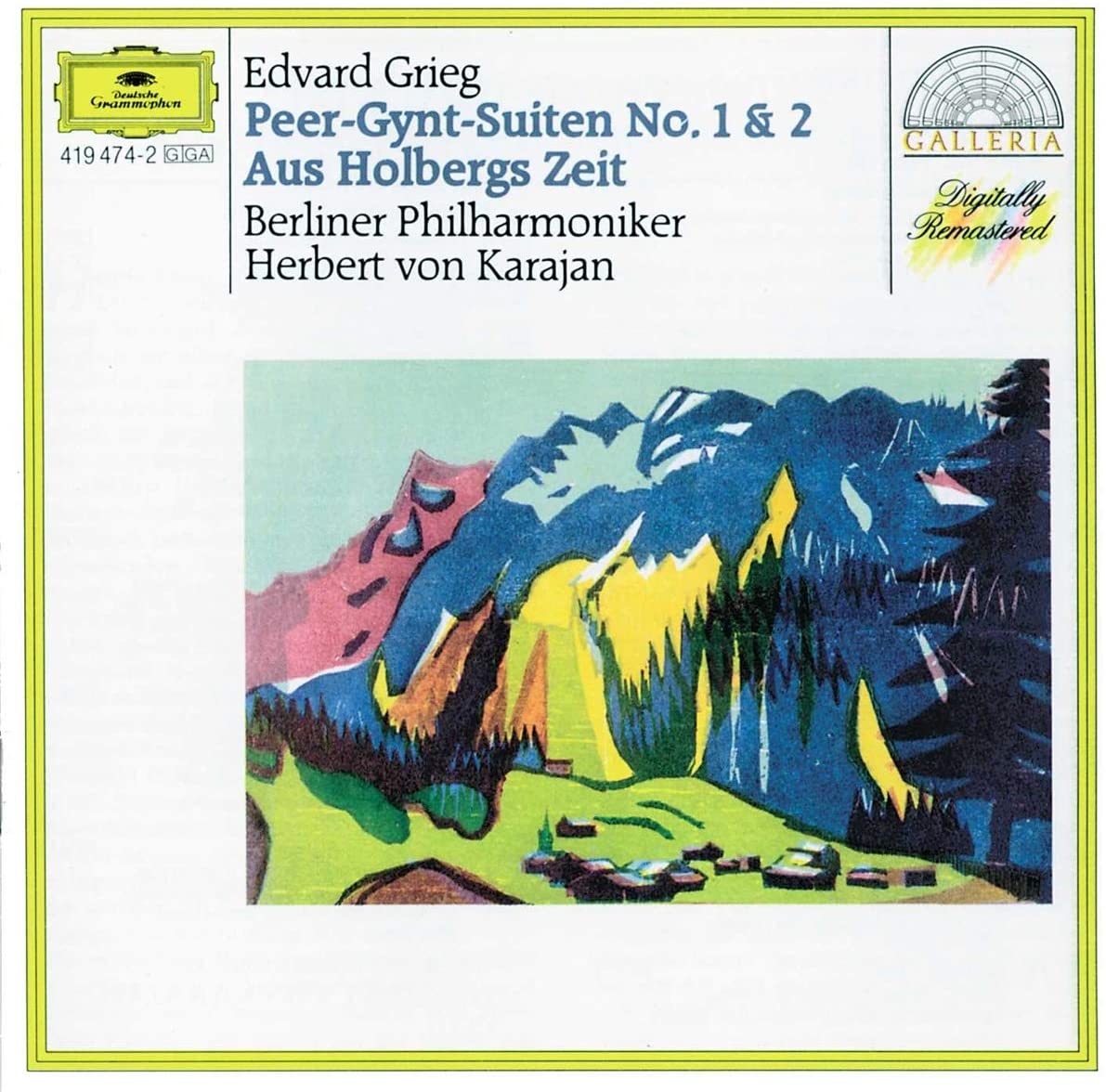 Edvard Grieg: Peer-Gynt-Suiten No. 1 & 2 / Aus Holbergs Zeit | Herbert von Karajan, Berliner Philharmoniker - 1 | YEO