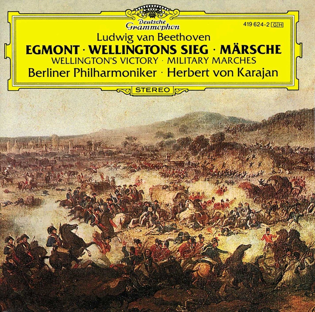 Beethoven: Egmont / Wellingtons Sieg / Marsche | Berliner Philharmoniker, Herbert von Karajan, Ludwig Van Beethoven - 1 | YEO