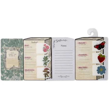 Semne de carte adezive - Electrionery Journal Tabs - Botanical | If (That Company Called) - 1 | YEO